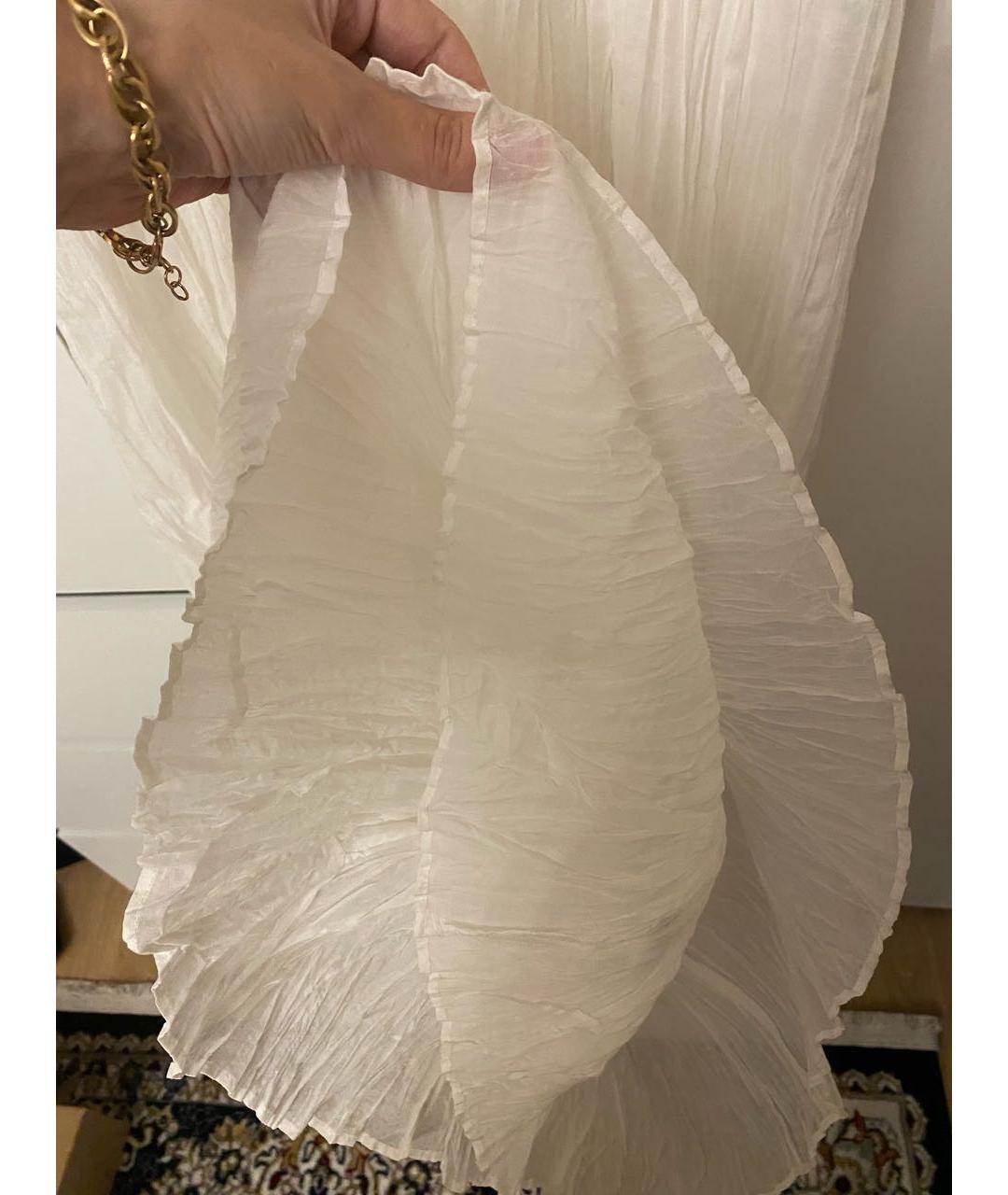 LIU JO Белый хлопковый сарафан, фото 5