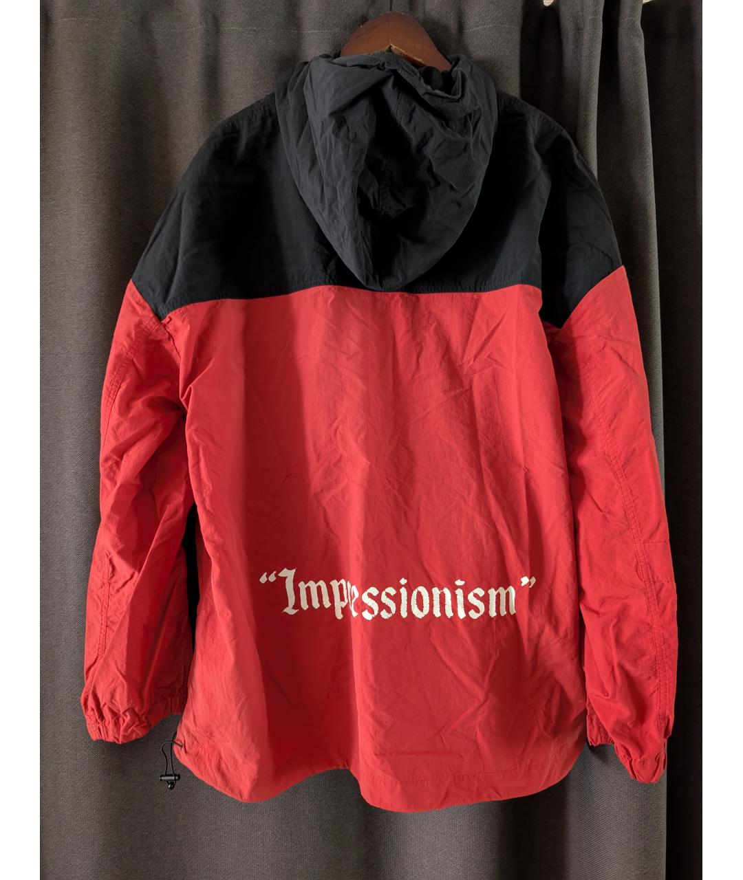 OFF-WHITE Красная полиамидовая куртка, фото 3