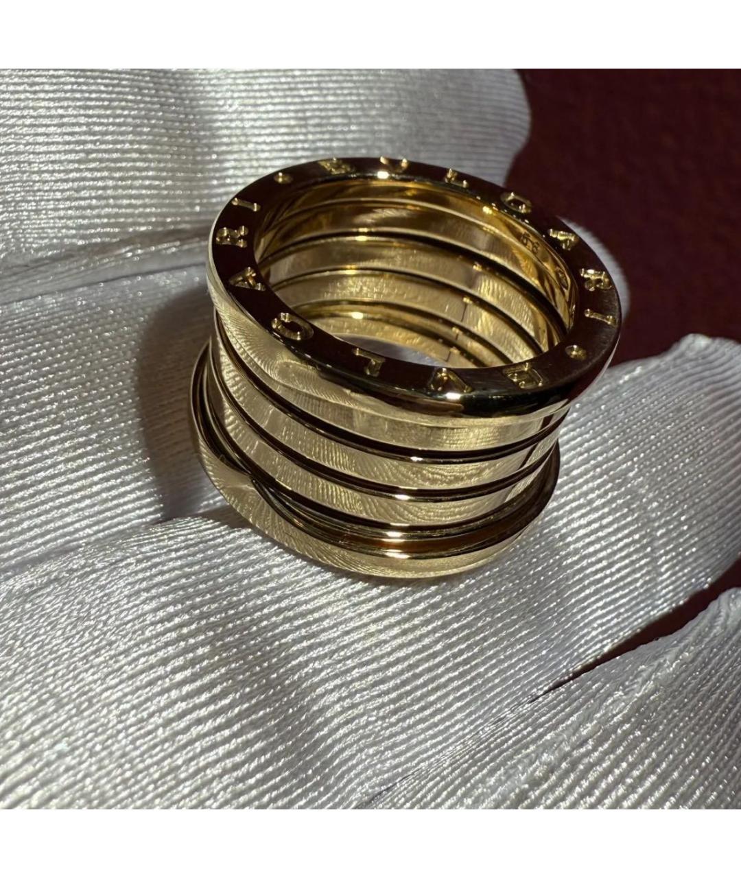 BVLGARI Золотое кольцо из желтого золота, фото 2