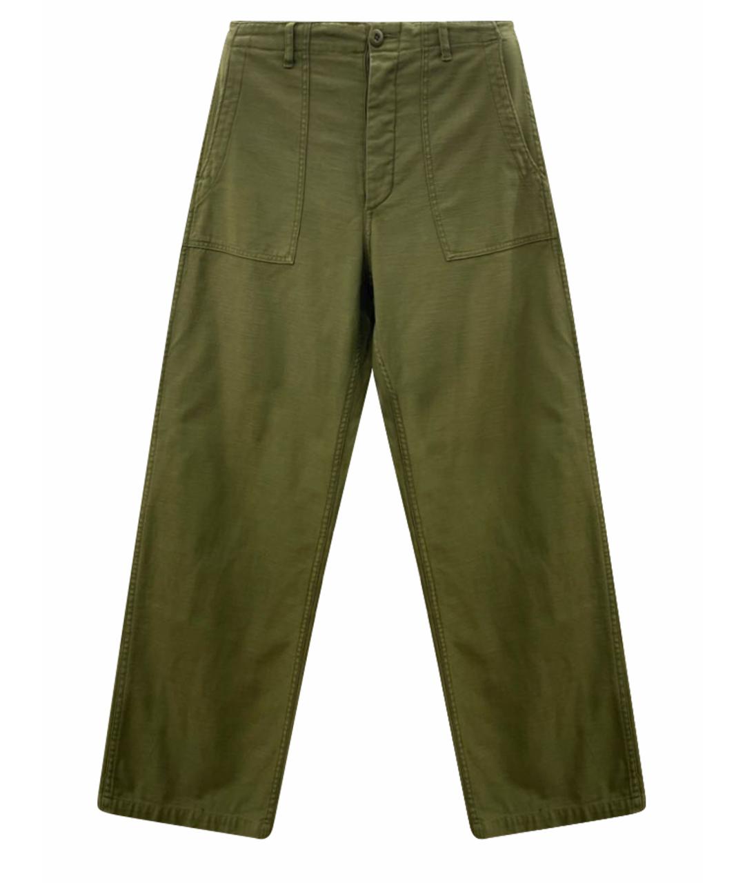 R13 Хаки хлопковые брюки широкие, фото 1