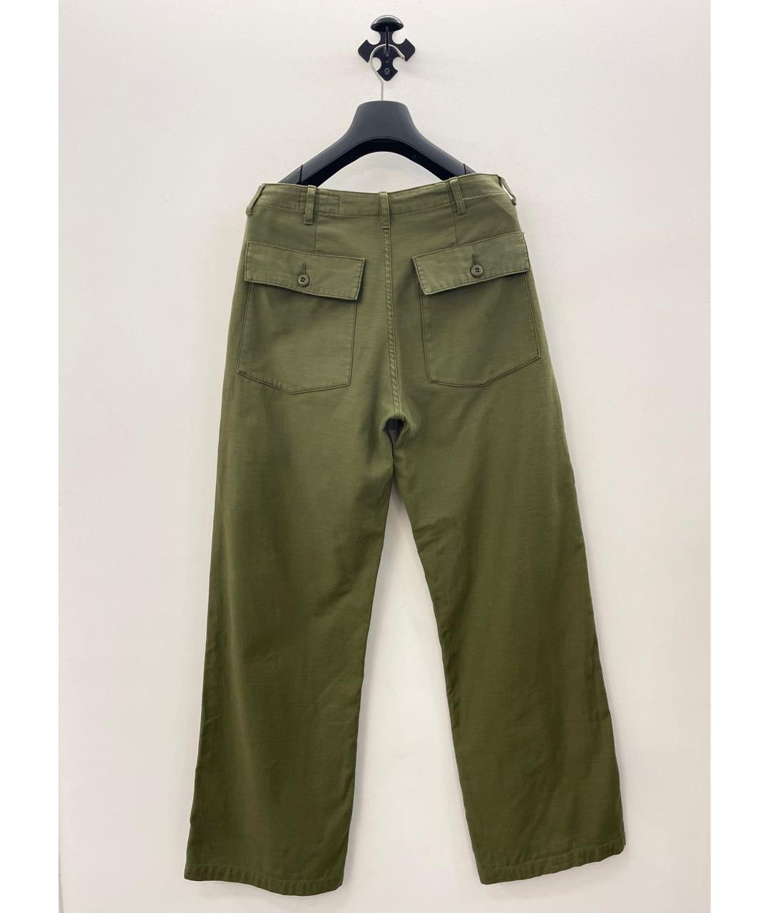 R13 Хаки хлопковые брюки широкие, фото 3