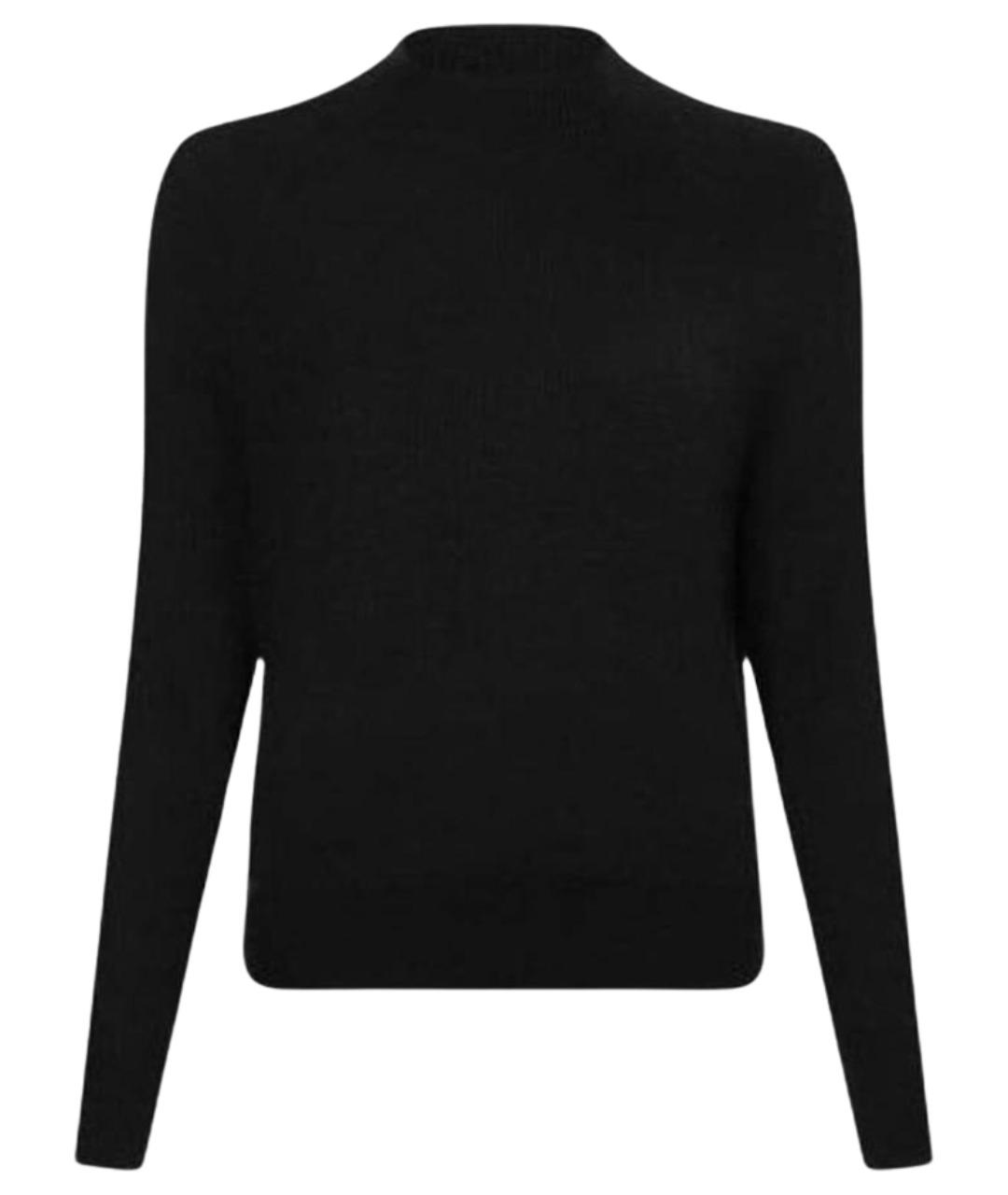 CALVIN KLEIN Черный хлопковый джемпер / свитер, фото 1