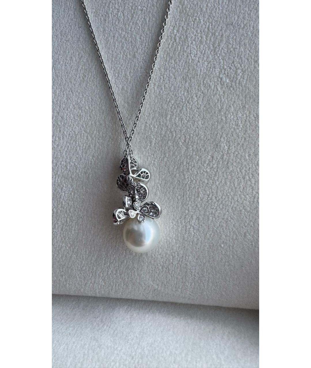 Mikimoto Серебряная подвеска из белого золота, фото 4