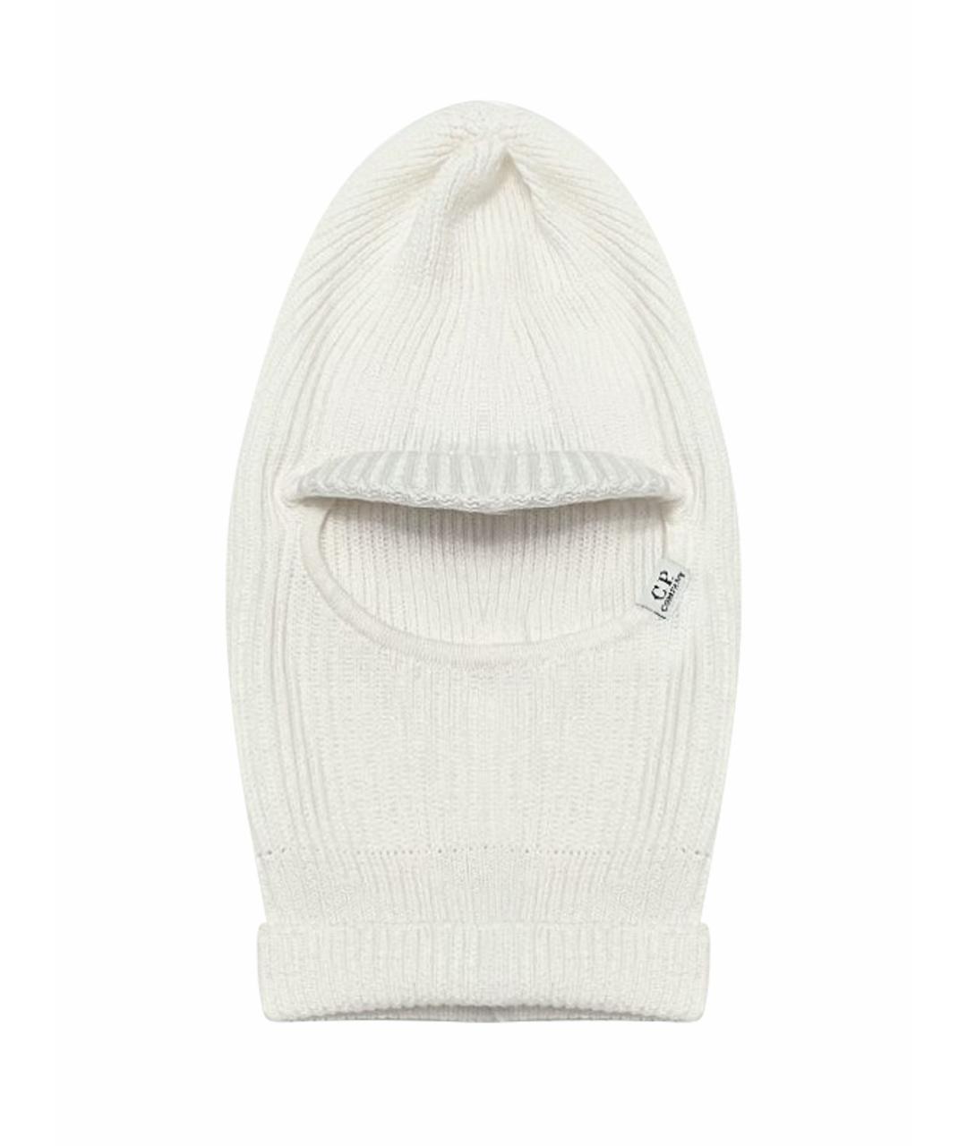 CP COMPANY Белая шерстяная шапка, фото 1