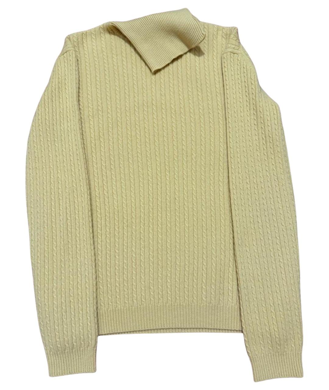 GUCCI Желтая кашемировая водолазка, фото 1