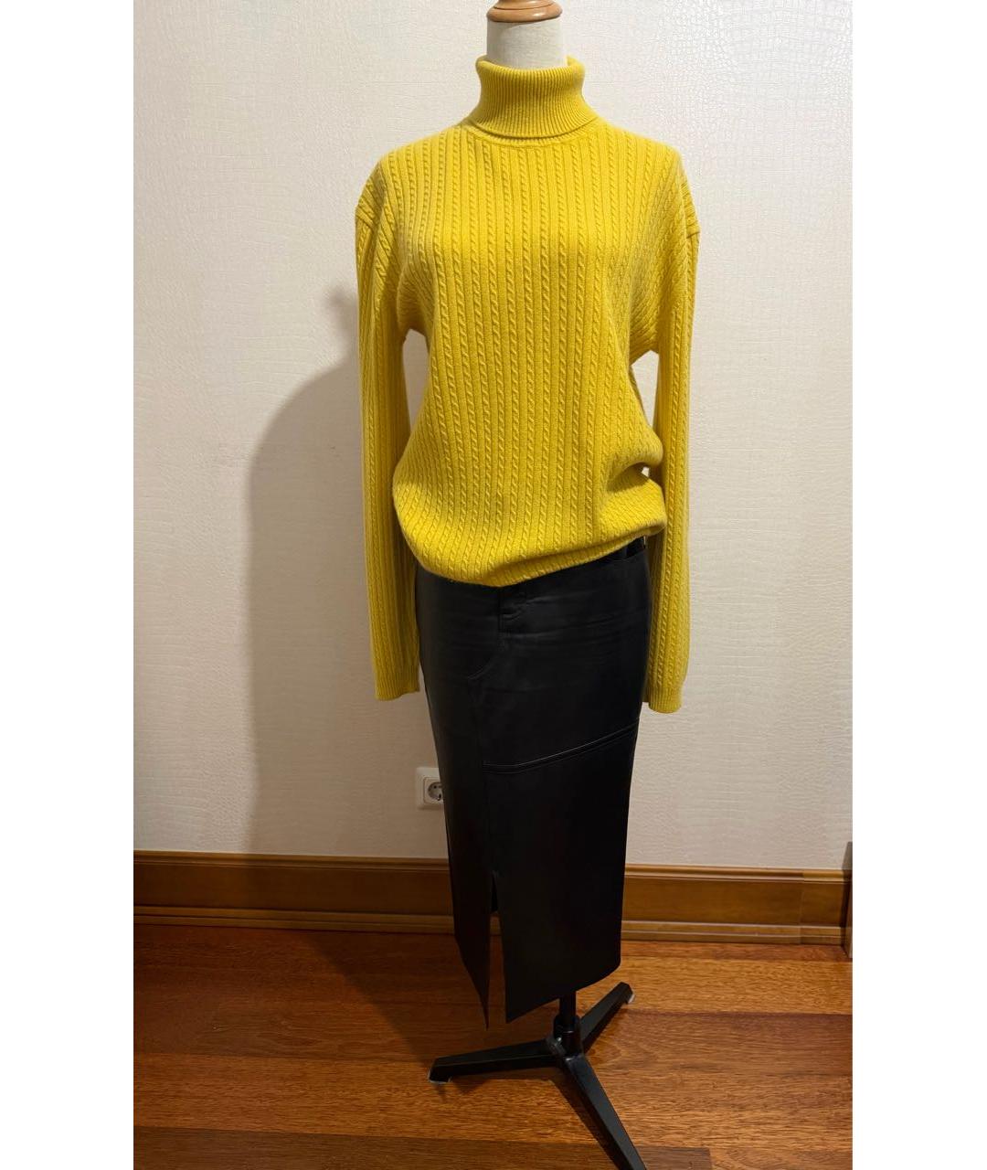 GUCCI Желтая кашемировая водолазка, фото 6