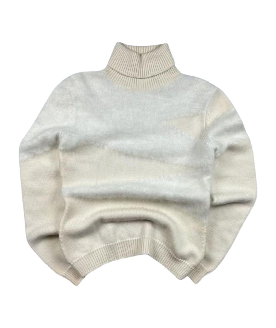 VERSACE Бежевый хлопковый джемпер / свитер, фото 1