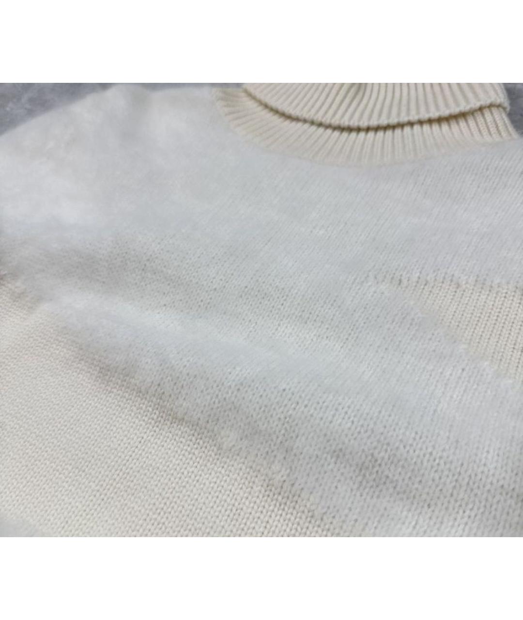 VERSACE Бежевый хлопковый джемпер / свитер, фото 2