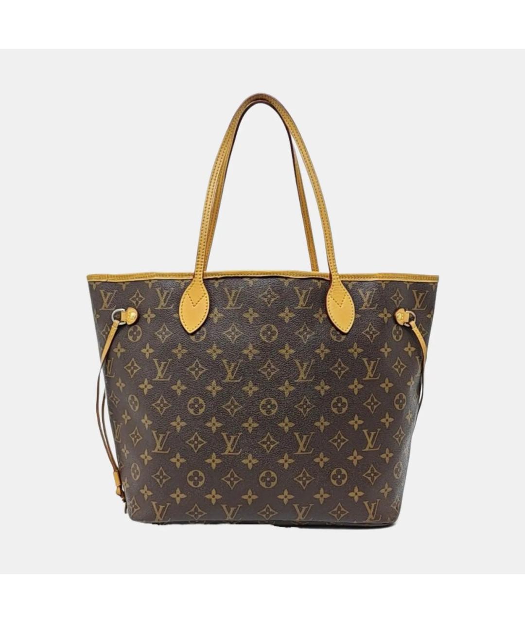 LOUIS VUITTON Коричневая сумка тоут, фото 4