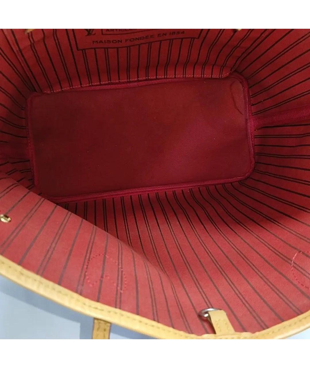 LOUIS VUITTON Коричневая сумка тоут, фото 6