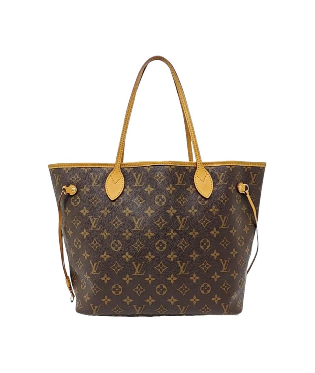 LOUIS VUITTON Коричневая сумка тоут, фото 9