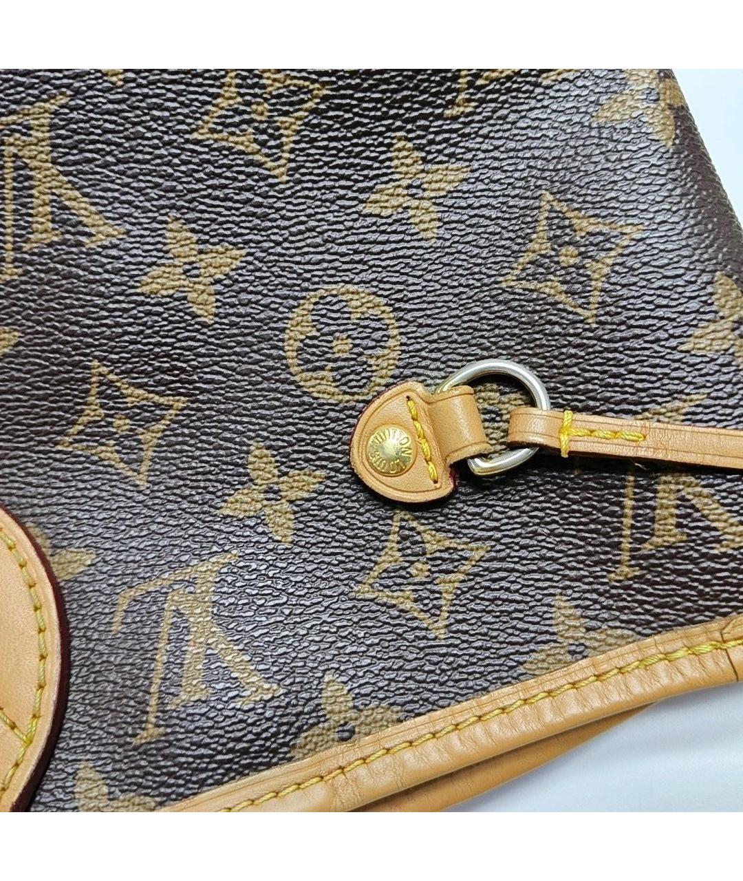 LOUIS VUITTON Коричневая сумка тоут, фото 8