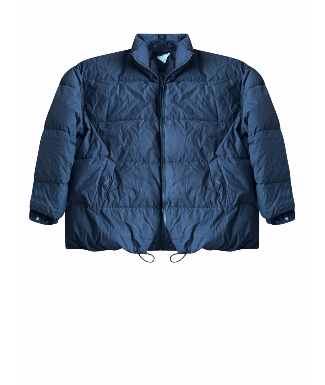 BOTTEGA VENETA Черный хлопковый пуховик, фото 1