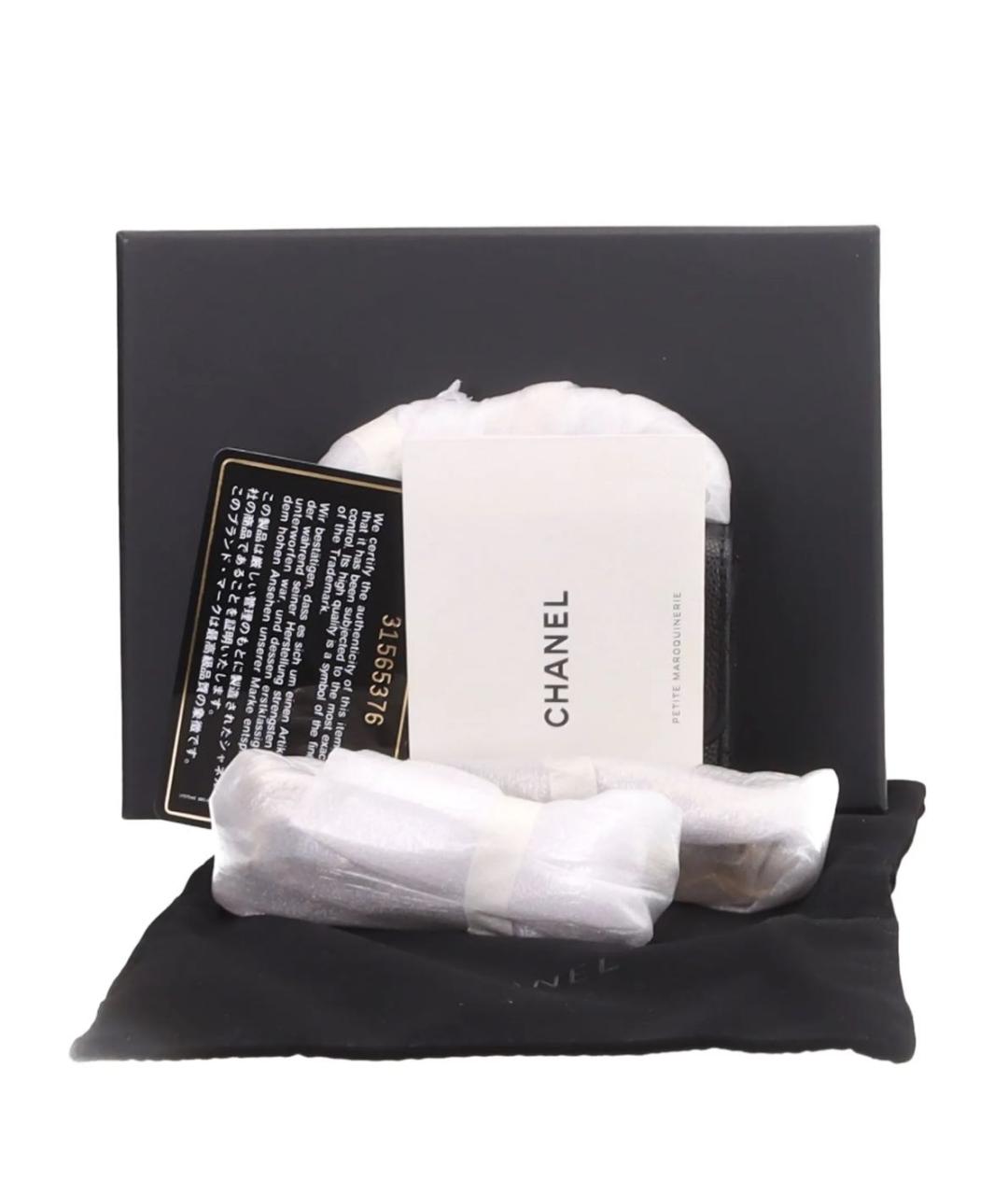 CHANEL Черная кожаная поясная сумка, фото 3