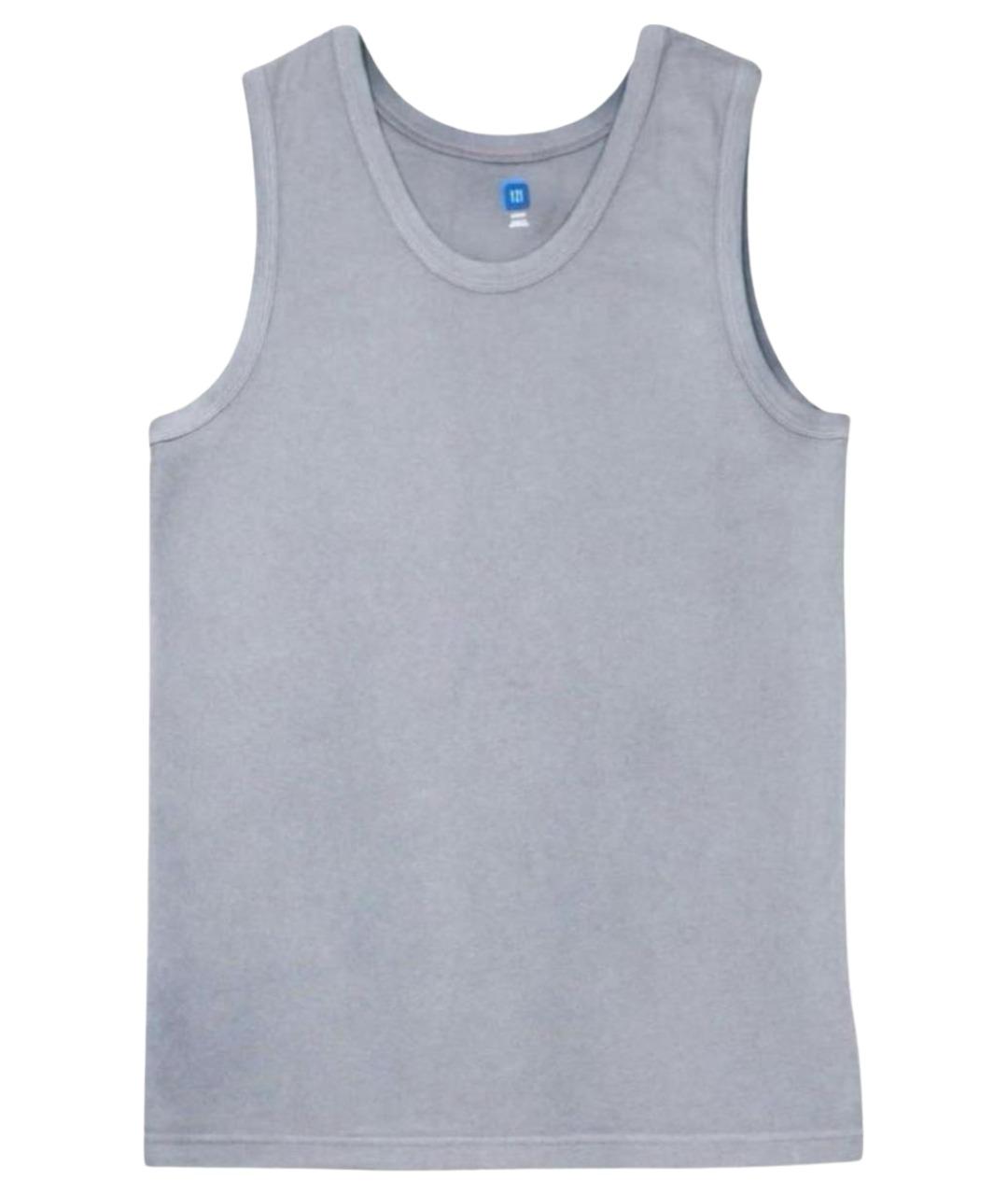 YEEZY Серая хлопковая майка, фото 1