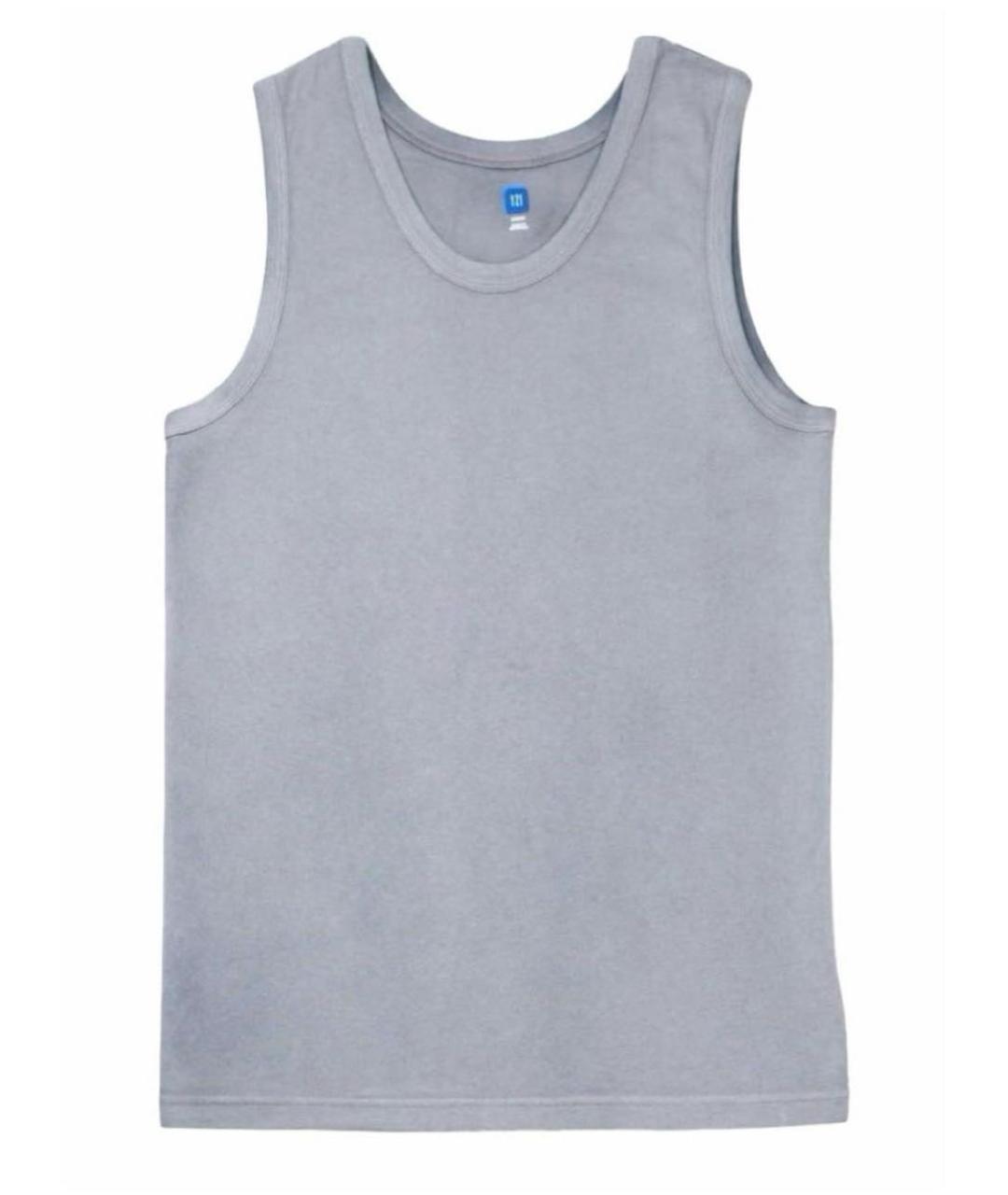 YEEZY Серая хлопковая майка, фото 9