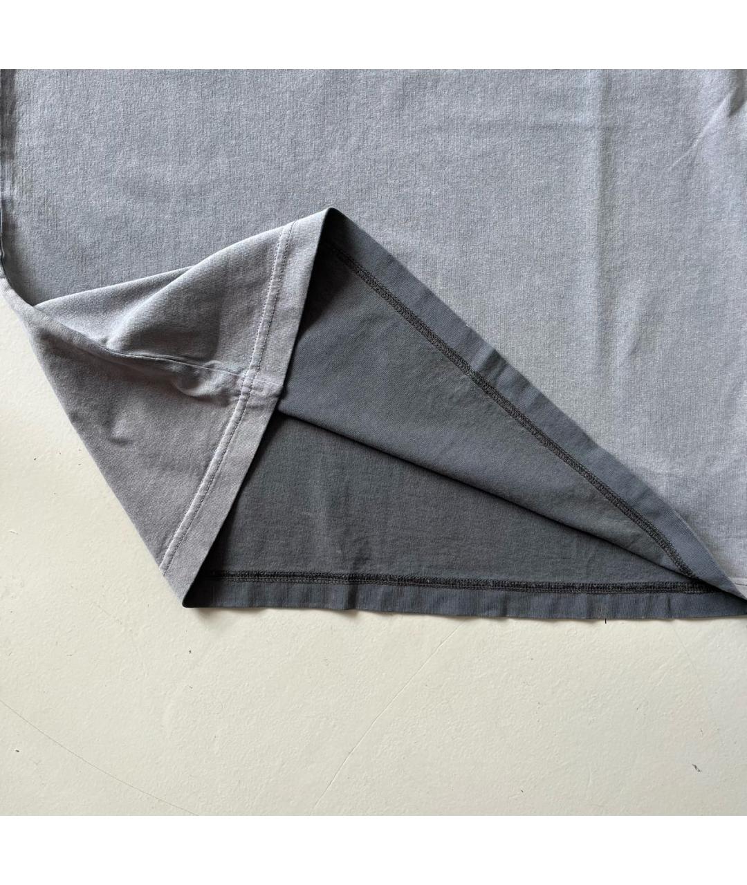 YEEZY Серая хлопковая майка, фото 5