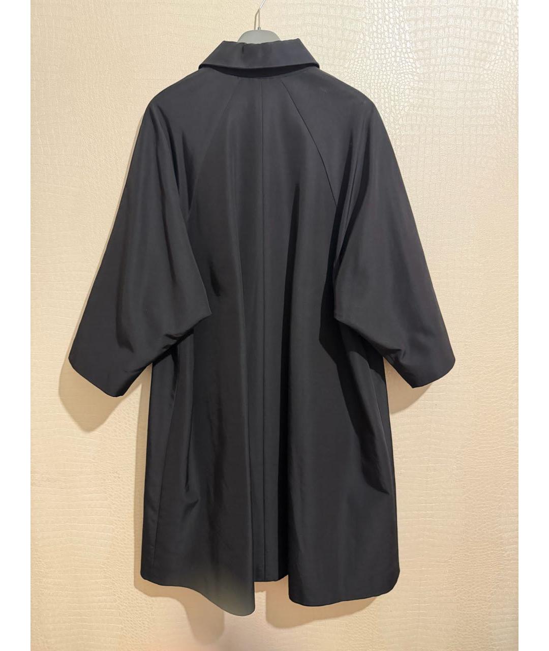 GUCCI Черный хлопковый тренч/плащ, фото 2