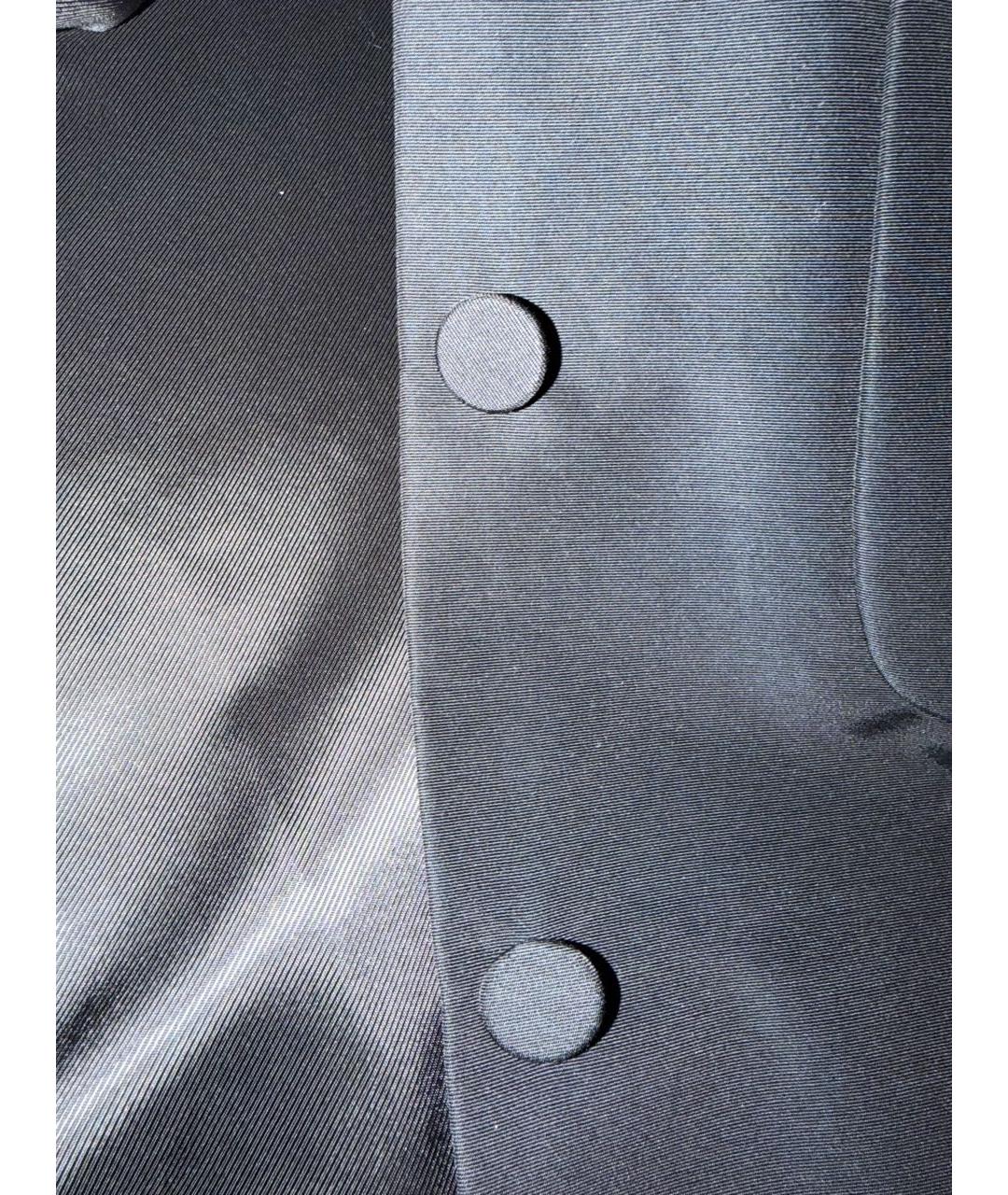 GUCCI Черный хлопковый тренч/плащ, фото 6