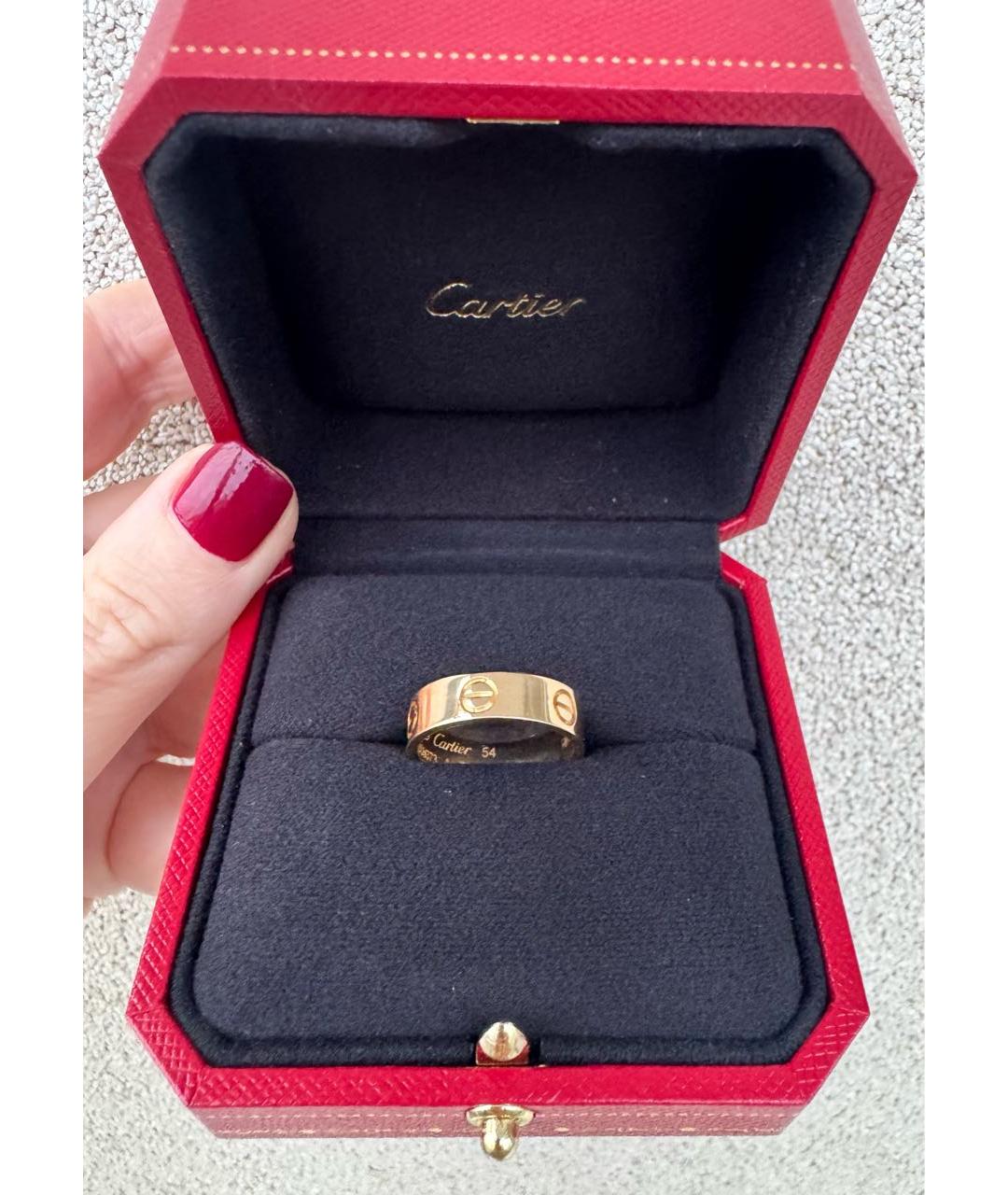 CARTIER Золотое кольцо из розового золота, фото 7