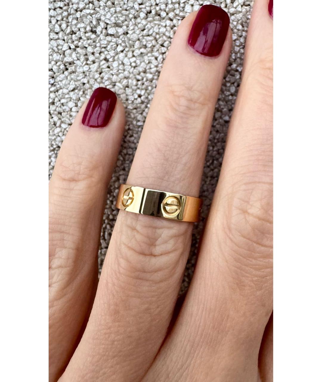 CARTIER Золотое кольцо из розового золота, фото 8