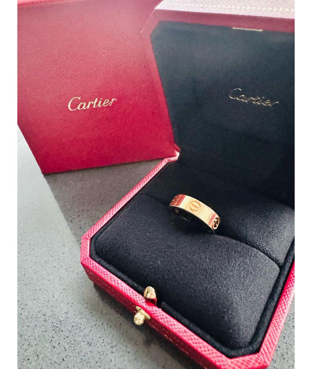 CARTIER Золотое кольцо из розового золота, фото 4