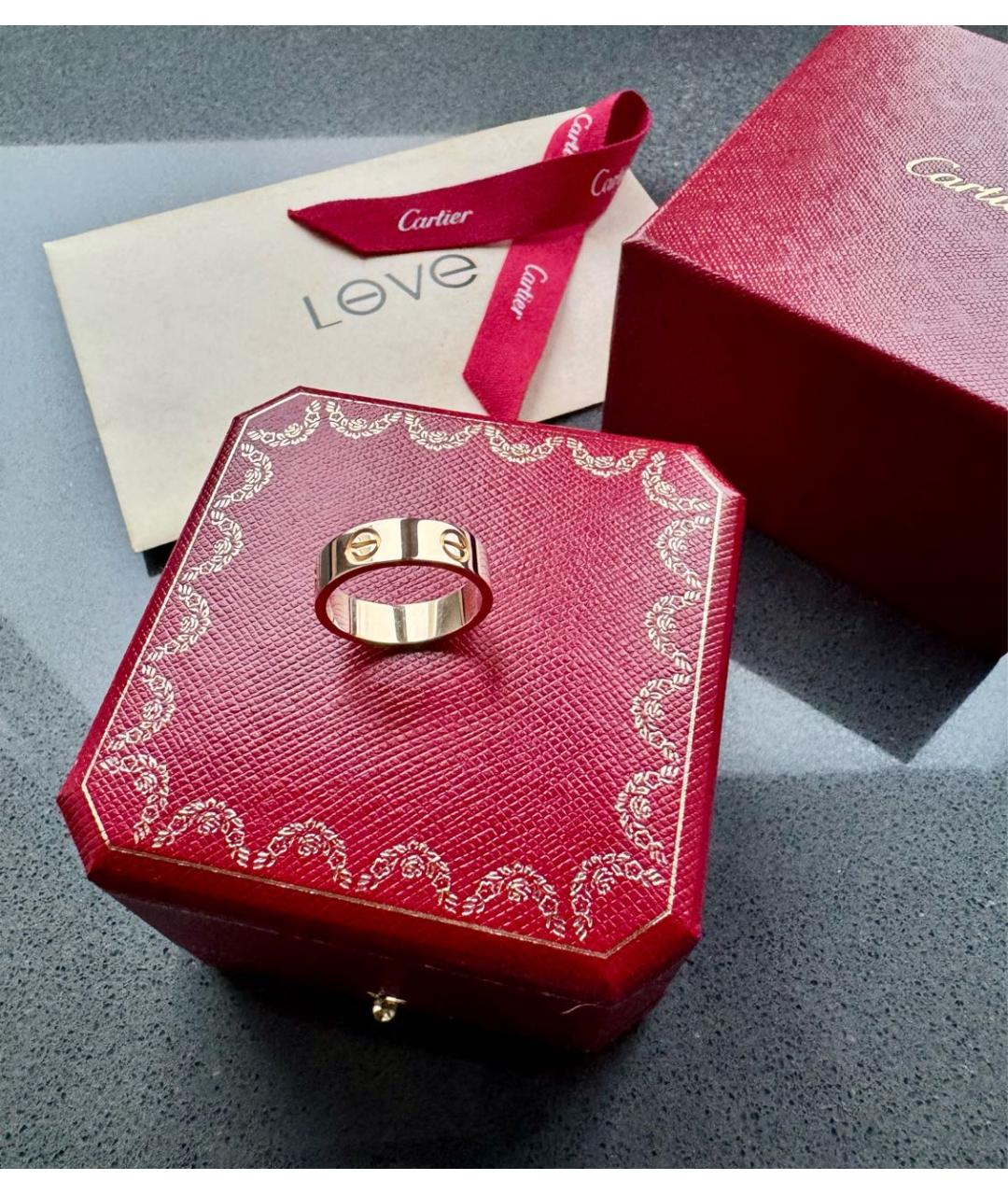 CARTIER Золотое кольцо из розового золота, фото 3