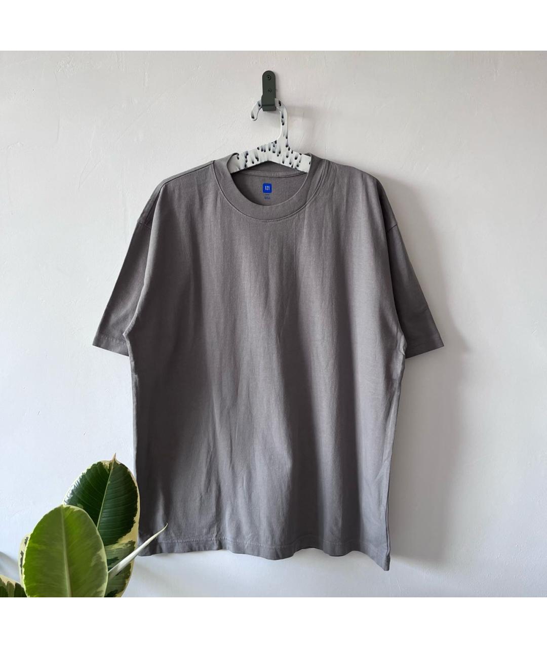 YEEZY Серая хлопковая футболка, фото 2