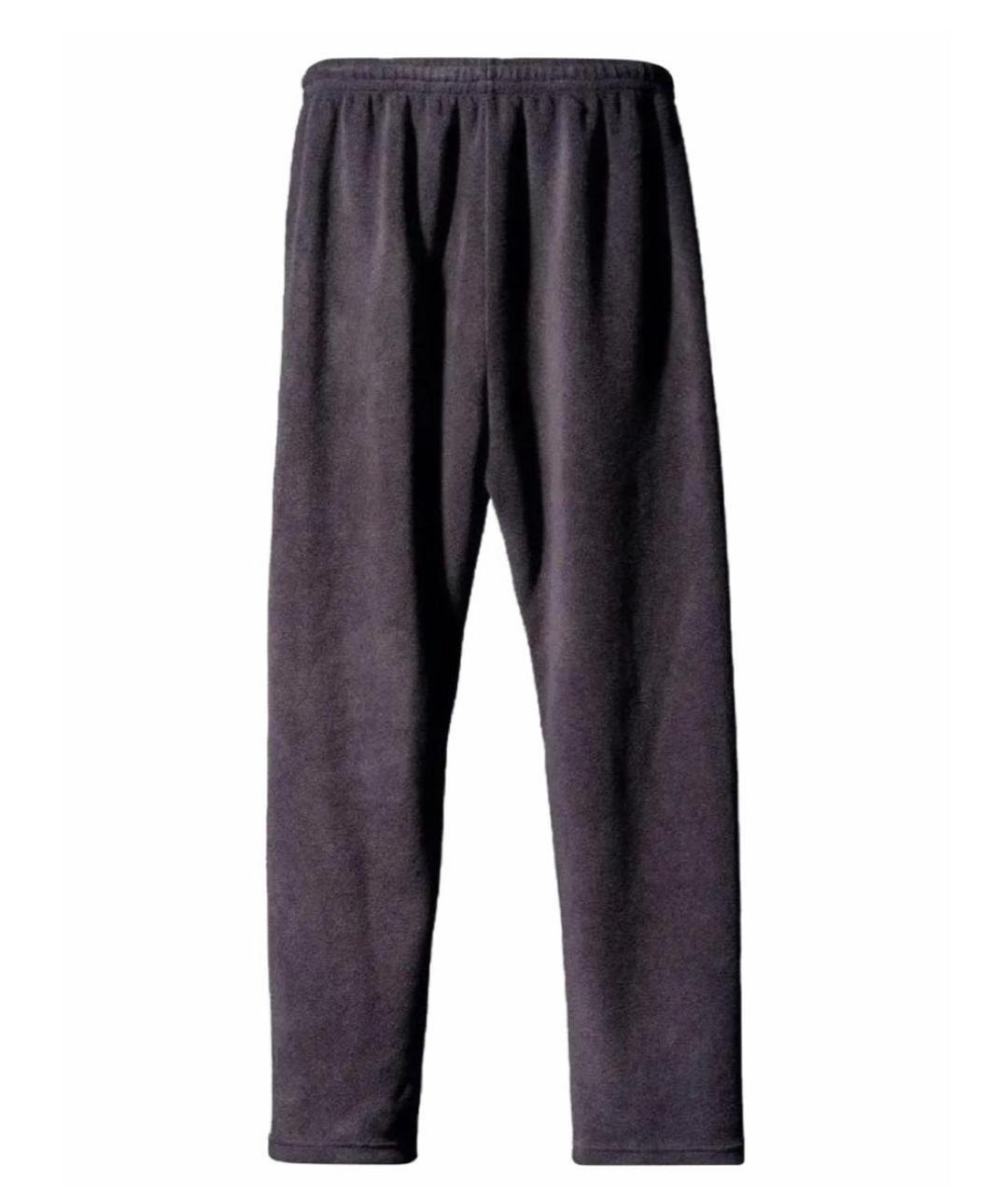 YEEZY Черные хлопковые повседневные брюки, фото 8