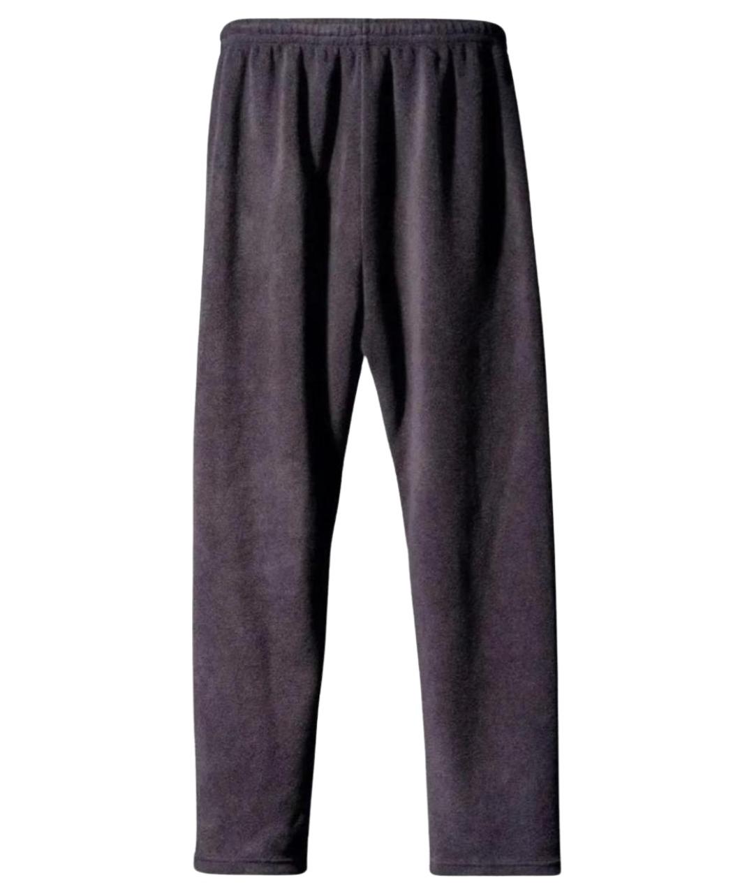 YEEZY Черные хлопковые повседневные брюки, фото 1