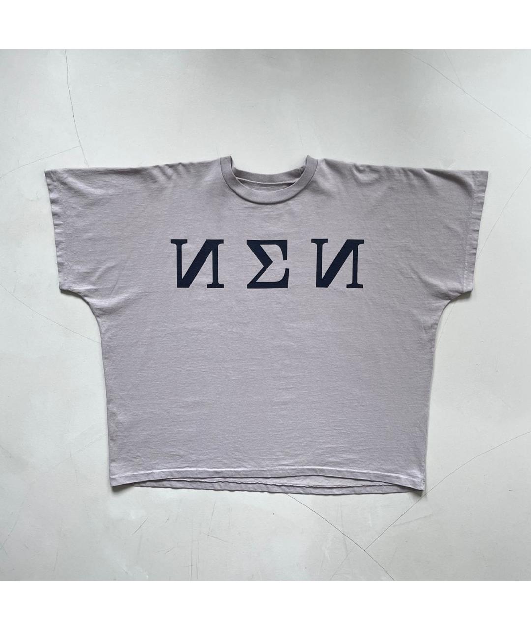 YEEZY Серая хлопковая футболка, фото 2