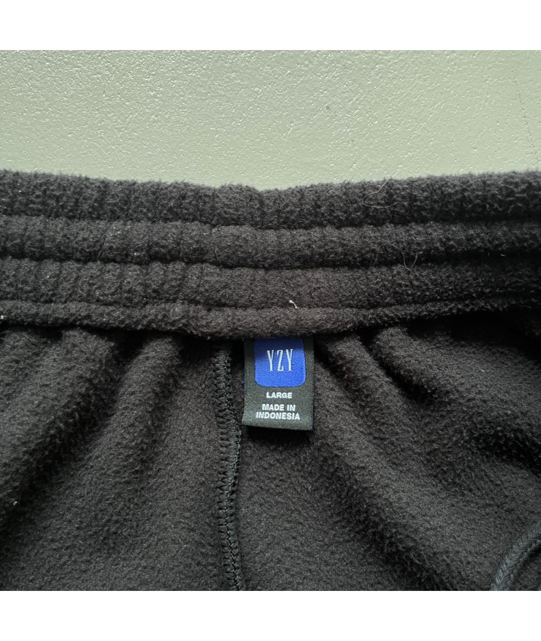 YEEZY Черные хлопковые повседневные брюки, фото 8