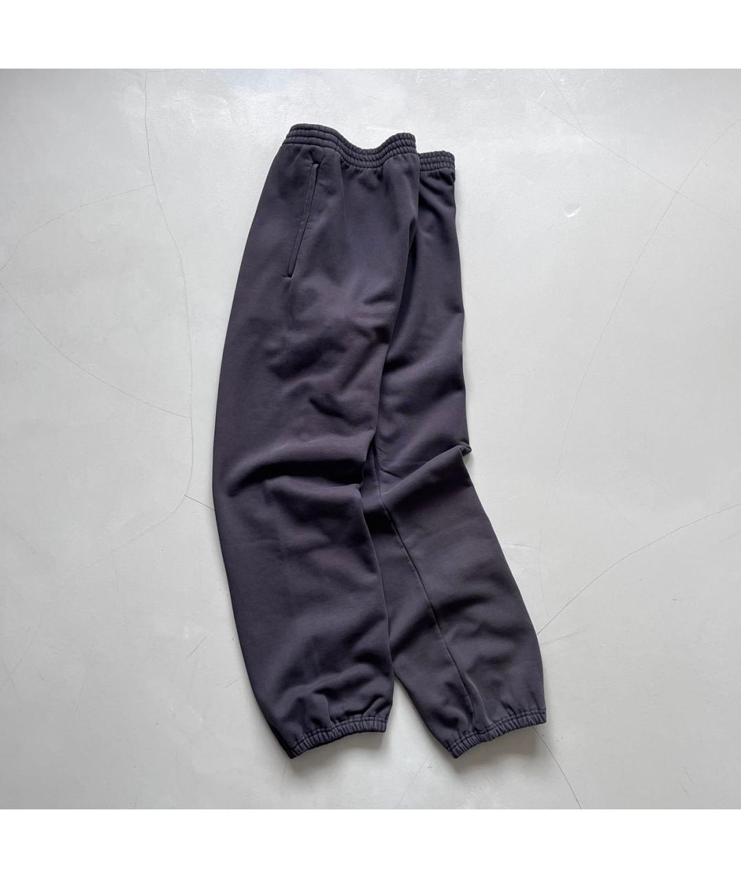 YEEZY Черные хлопковые повседневные брюки, фото 2