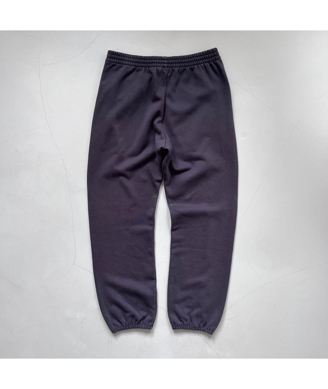 YEEZY Черные хлопковые повседневные брюки, фото 4