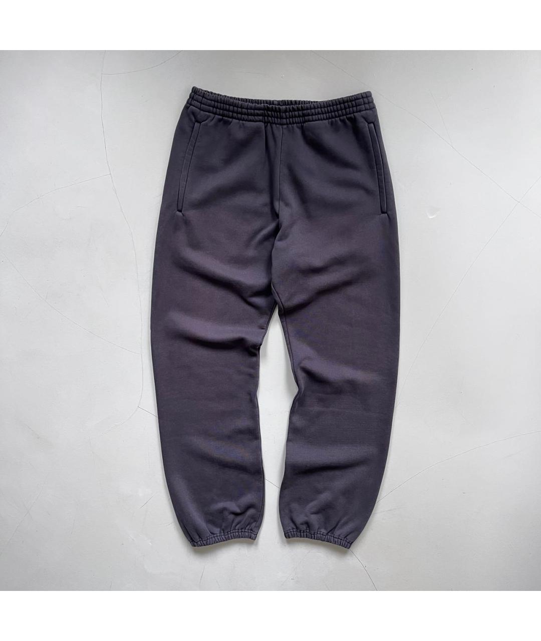 YEEZY Черные хлопковые повседневные брюки, фото 3