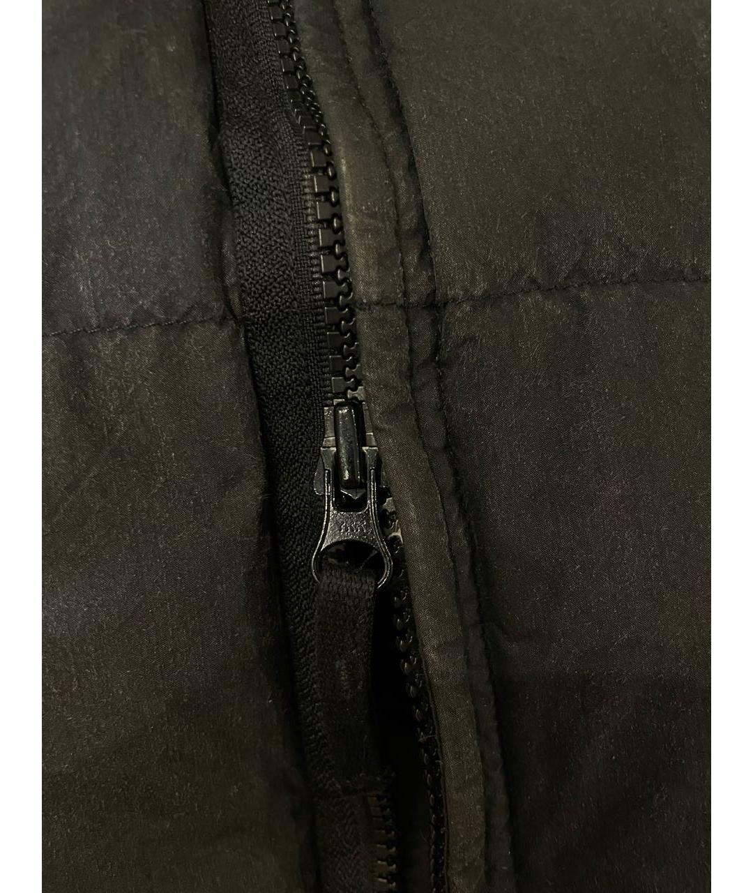 STONE ISLAND SHADOW PROJECT Черный хлопковый пуховик, фото 4