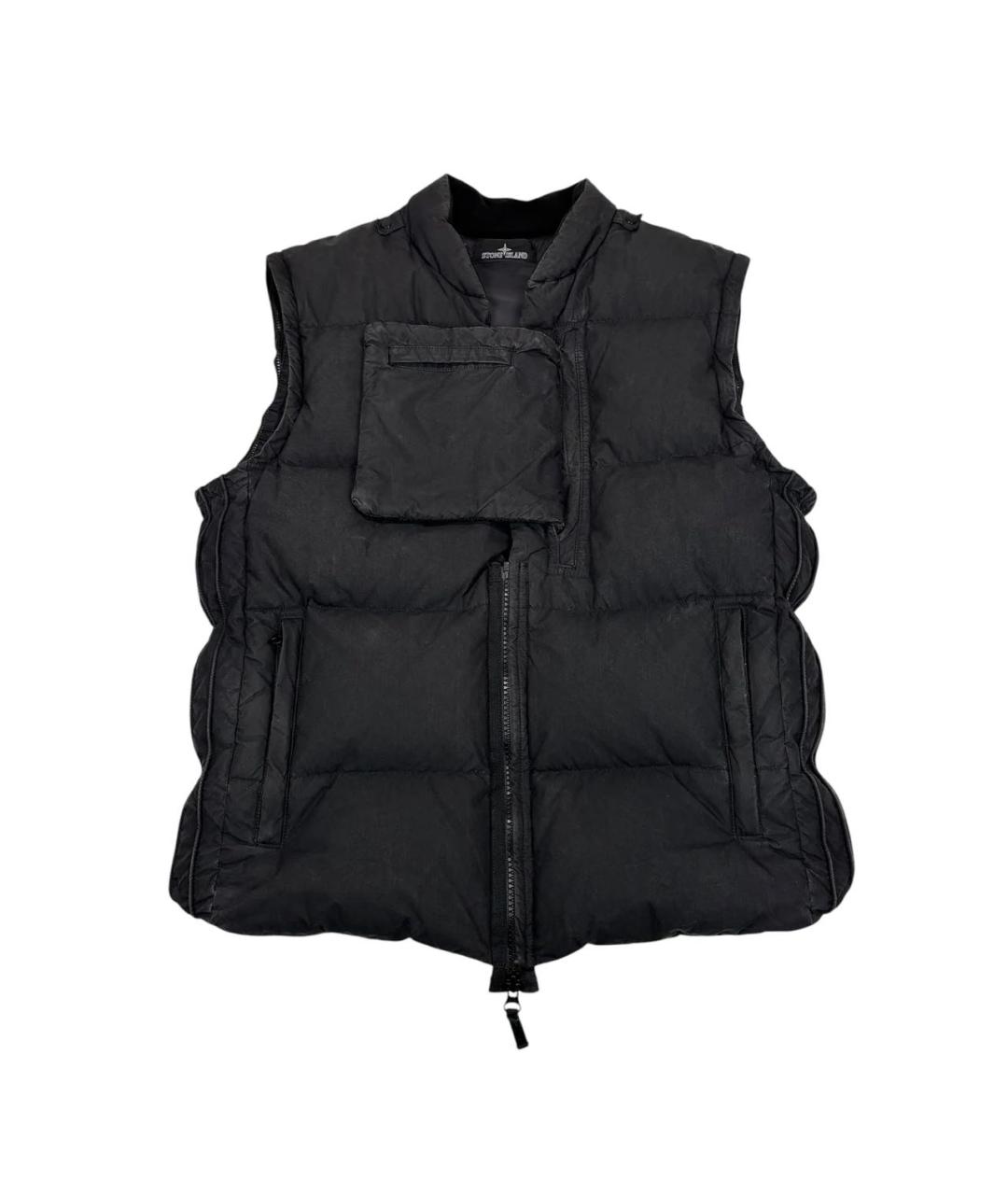 STONE ISLAND SHADOW PROJECT Черный хлопковый пуховик, фото 5