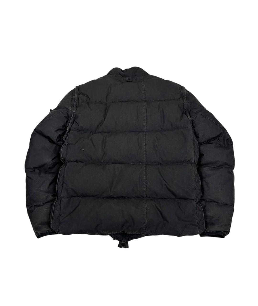 STONE ISLAND SHADOW PROJECT Черный хлопковый пуховик, фото 2