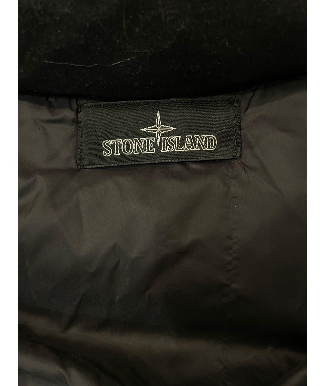 STONE ISLAND SHADOW PROJECT Черный хлопковый пуховик, фото 3