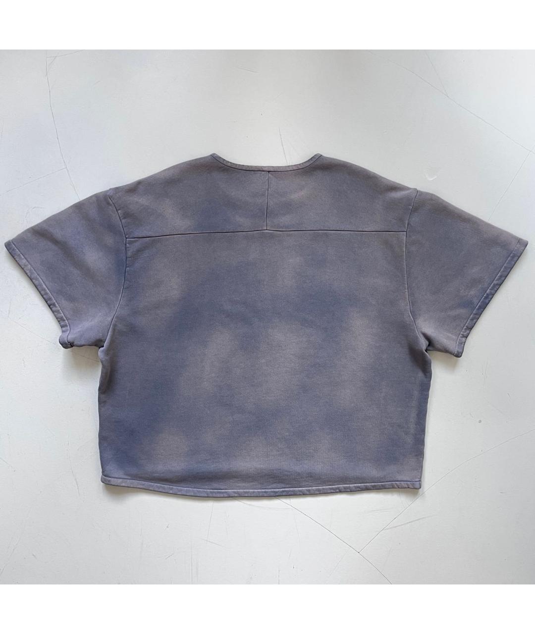 YEEZY Серая хлопковая футболка, фото 6