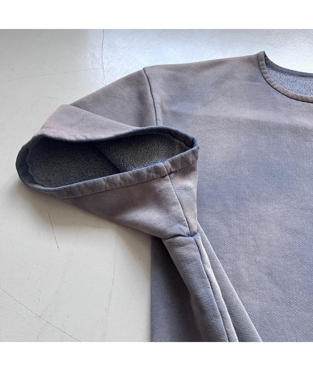 YEEZY Серая хлопковая футболка, фото 5