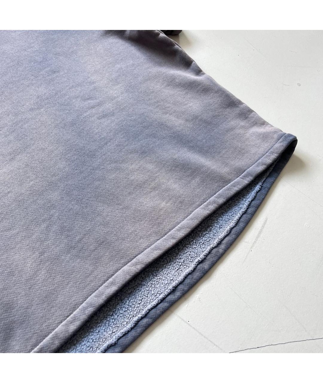 YEEZY Серая хлопковая футболка, фото 4