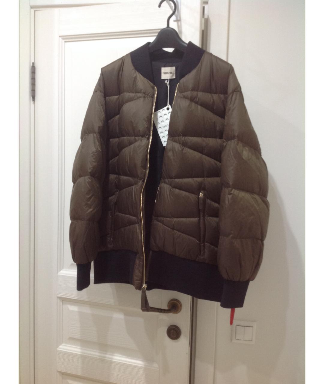 KHAITE Коричневый пуховик, фото 9