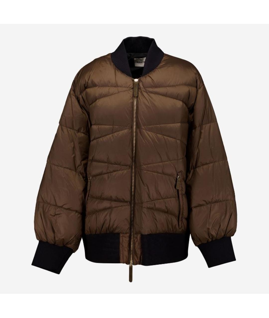 KHAITE Коричневый пуховик, фото 10