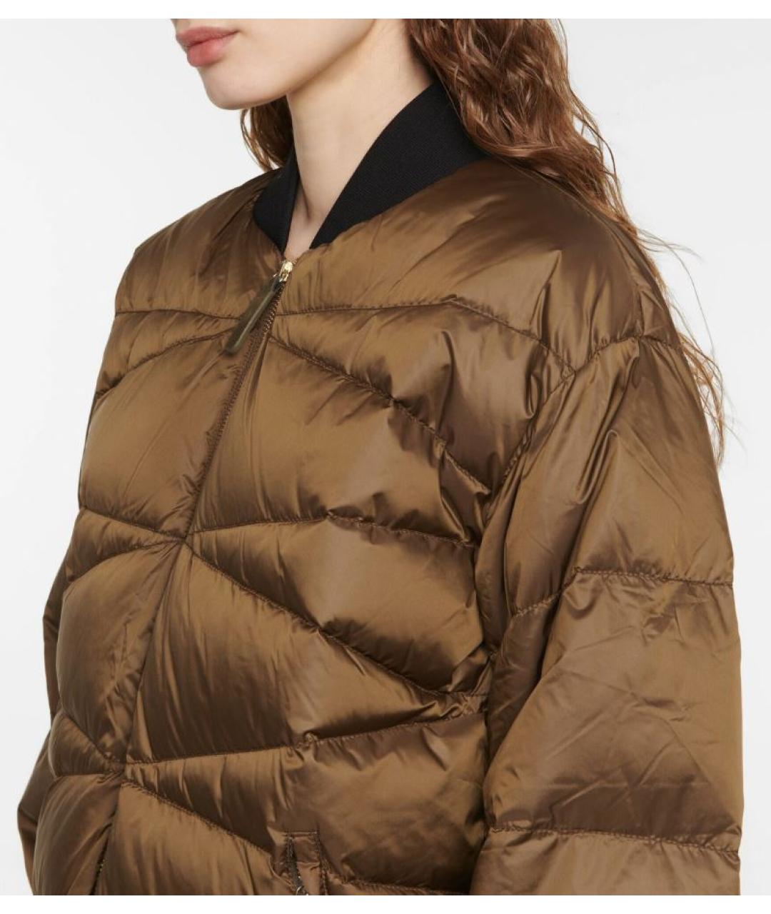 KHAITE Коричневый пуховик, фото 5