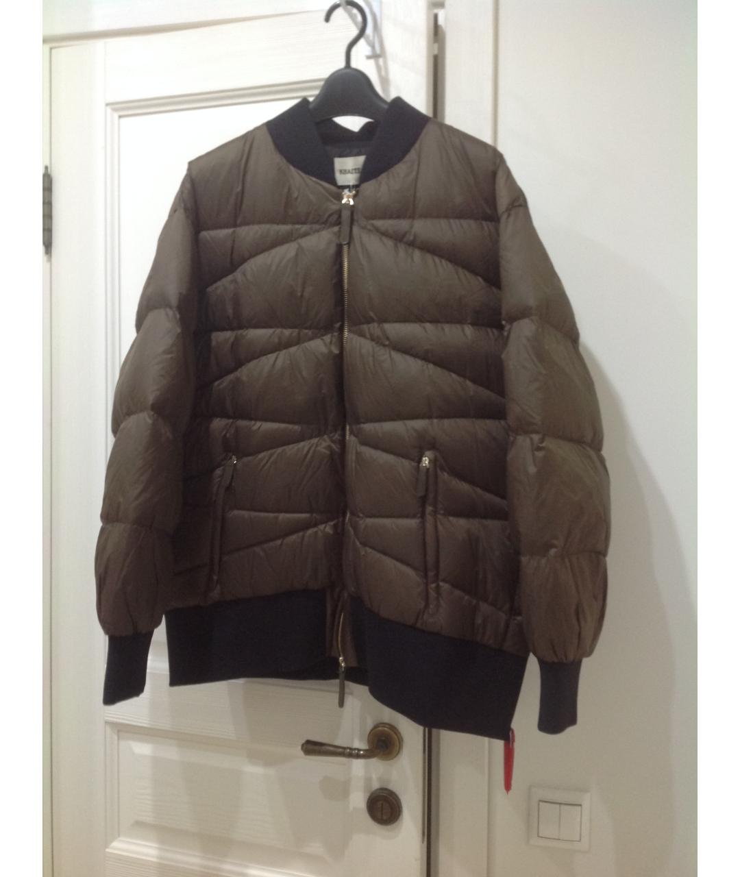 KHAITE Коричневый пуховик, фото 7