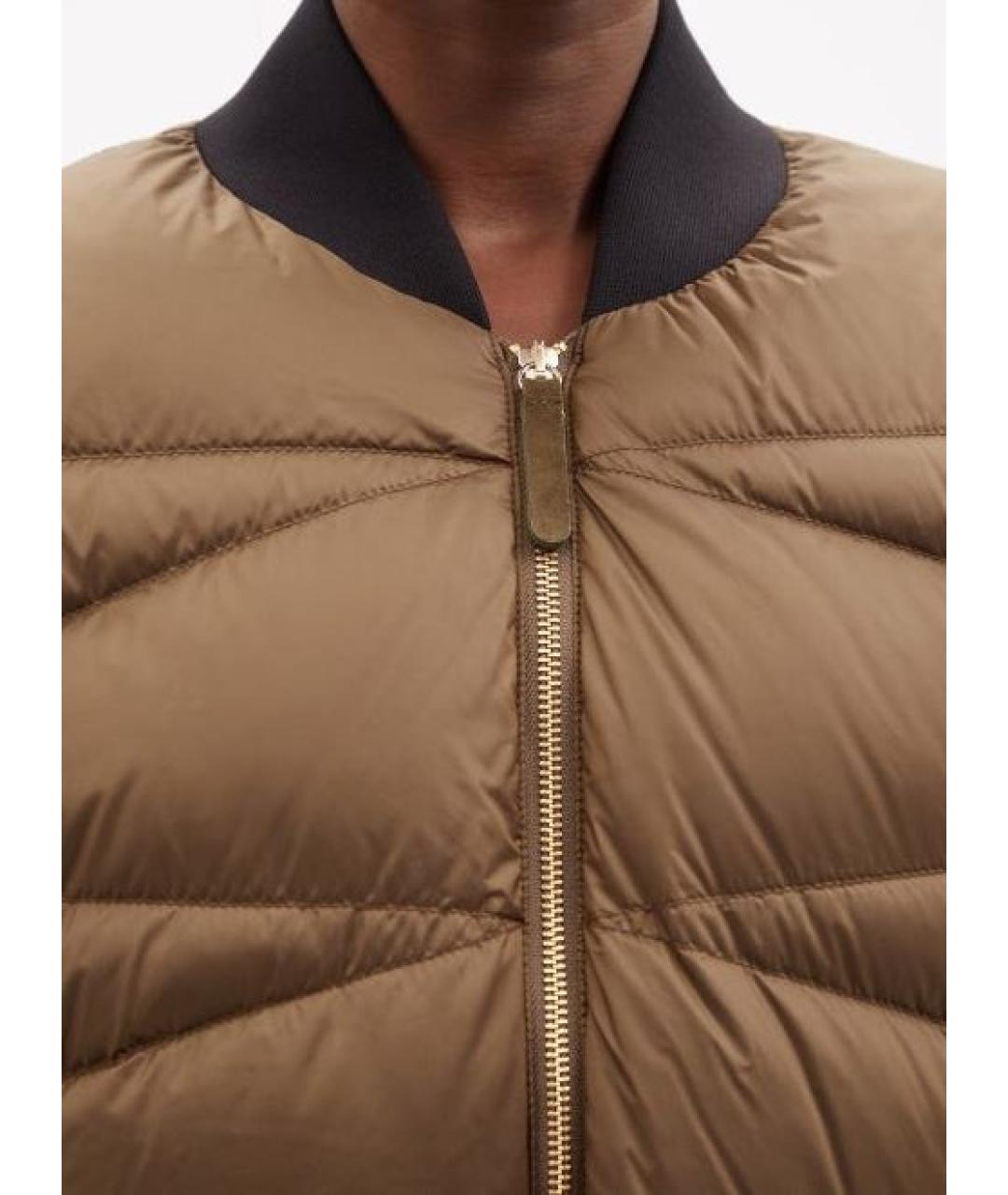 KHAITE Коричневый пуховик, фото 6