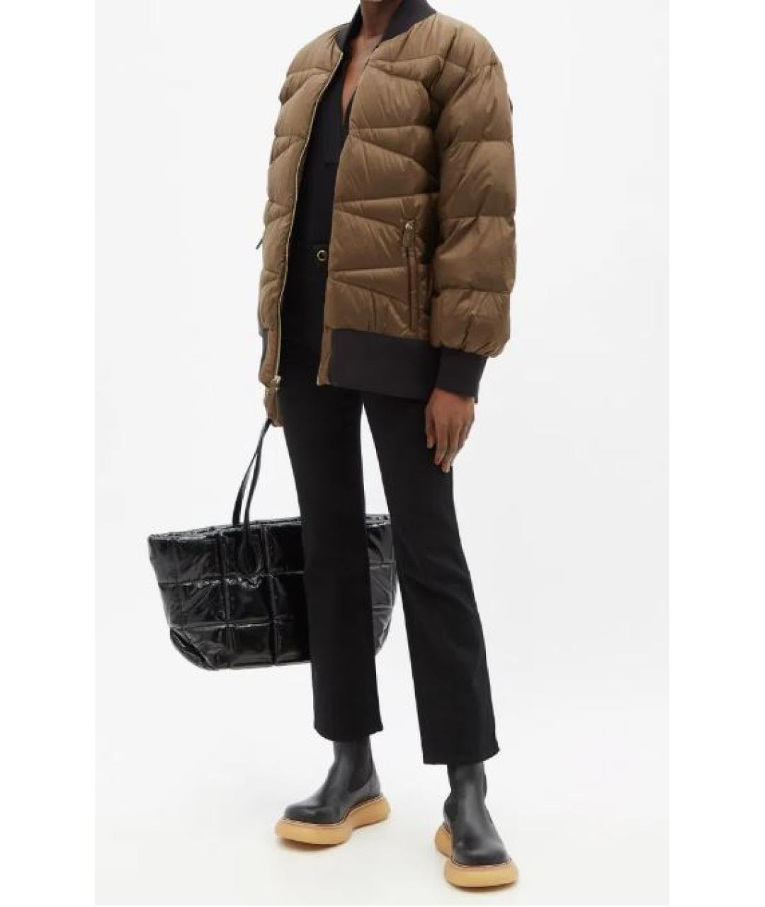 KHAITE Коричневый пуховик, фото 2