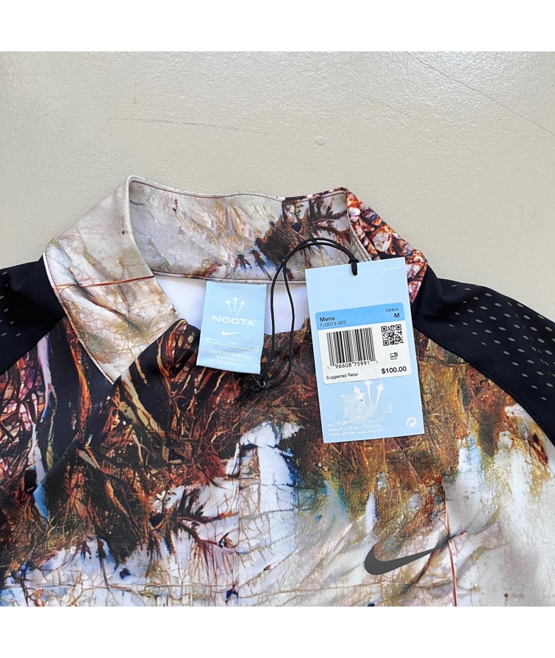 NIKE Мульти синтетическая футболка, фото 7