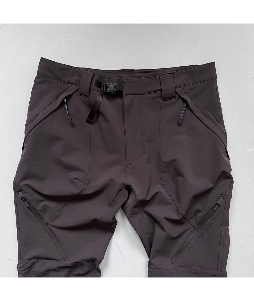 CACTUS JACK BY TRAVIS SCOTT Коричневые синтетические повседневные брюки, фото 3